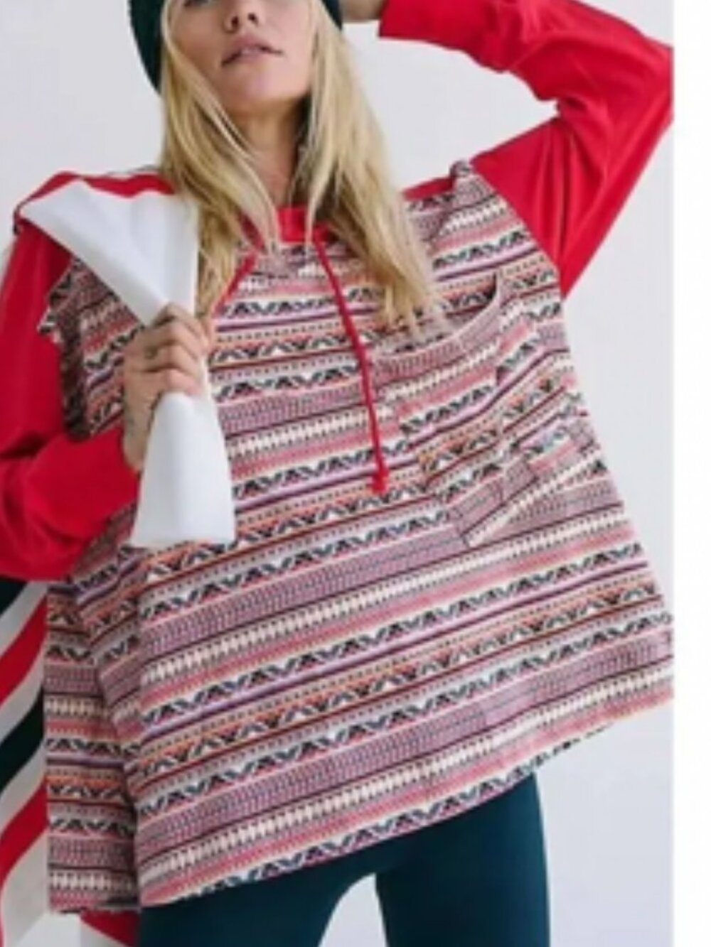 NWT Free People Movement Mixed Hoodie - Picture 14 of 16